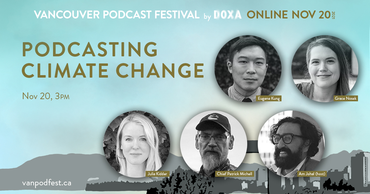 Podcasting Climate Change. Nov 20.